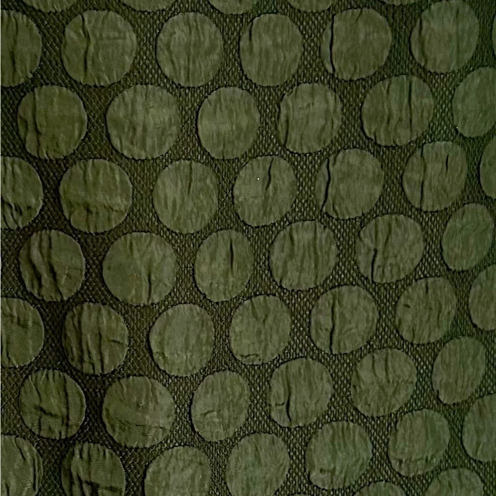 Anthropologie Maeve Doban Polka Dot Green Skirt Womens 6 Office Minimalist